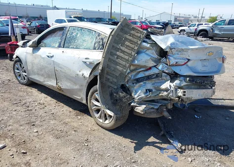 2020 Chevrolet Malibu Fwd Lt z USA, uszkodzony, nr VIN 1G1ZD5ST4LF040964